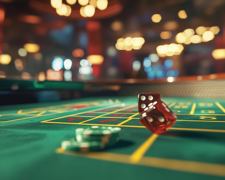 robox Texas Hold'em Bonus table with community cards and dealer hand